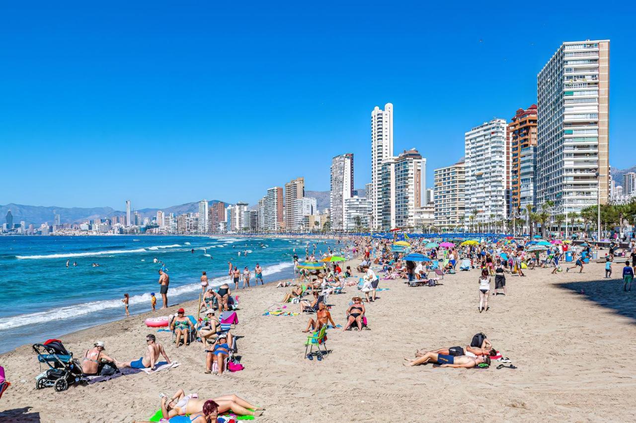 Gemelos Sea Front Apartment Benidorm Dış mekan fotoğraf