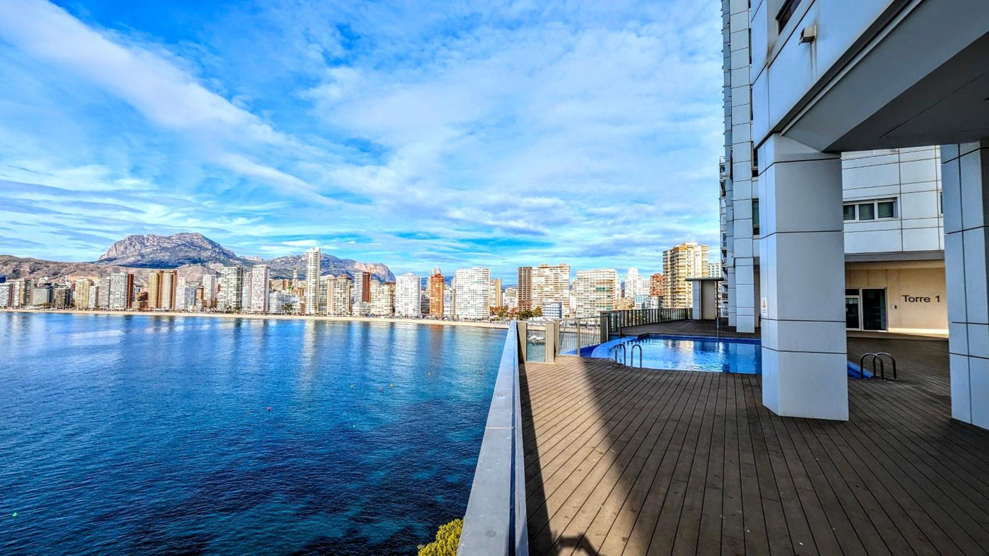 Gemelos Sea Front Apartment Benidorm Dış mekan fotoğraf